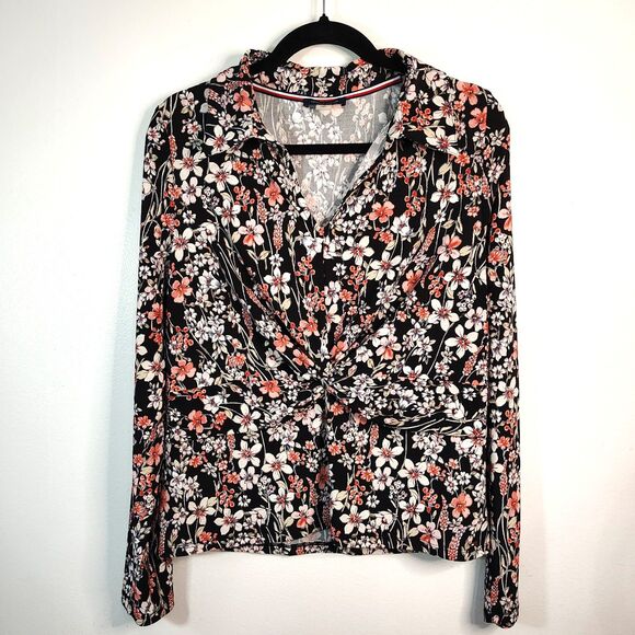 Career & Casual BUNDLE Large Women's Fall Blouses & Sweater MIXED LOT - Picture 4 of 10